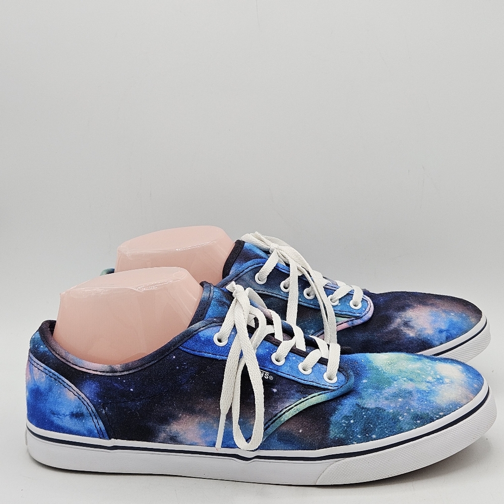 Vans Atwood galaxy skater sneakers size 9